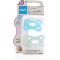 Comfort Bleu Duo 2-6M 2uts