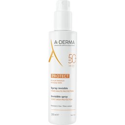 A-Derma Spray solaire invisible Spf50+ Protect