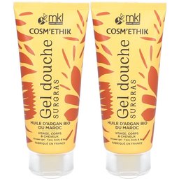 MKL Gel Douche Surgras Cosm'ethik - Huile d'Argan Bio du Maroc