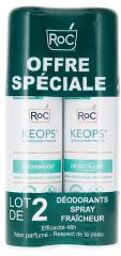 Keops Spray Déodorant Fraîcheur Lot de 2 x 100 ml - Lot 2 x 100 ml