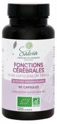 Huile Complète de Périlla Fonctions Cérébrales Bio 90 Capsules - Pot 90 capsules