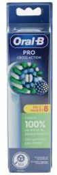 Pro Cross Action 8 Brossettes de Rechange - Blister 8 brossettes