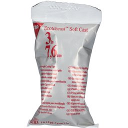 3M™ Soft™ Cast Bande de résine 7,5 cm x 3,6 m