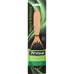 Natural Brillance Brosse à cheveux en poils de sangliers