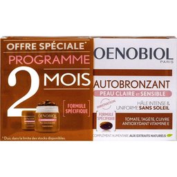 Autobronzant Peau Claire Et Sensible 2x30 Capsules