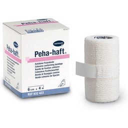 Peha-Haft Bande De Fixation Cohésive 6cm x 4m
