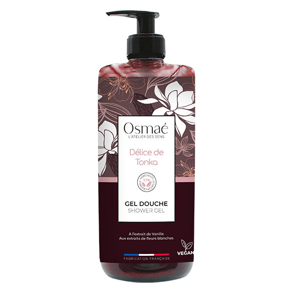 Osmae  Gel douche Délice de tonka 1L