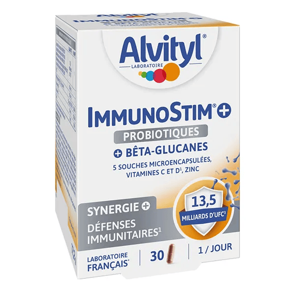 ImmunoStim + Probiotiques 30 gélules
