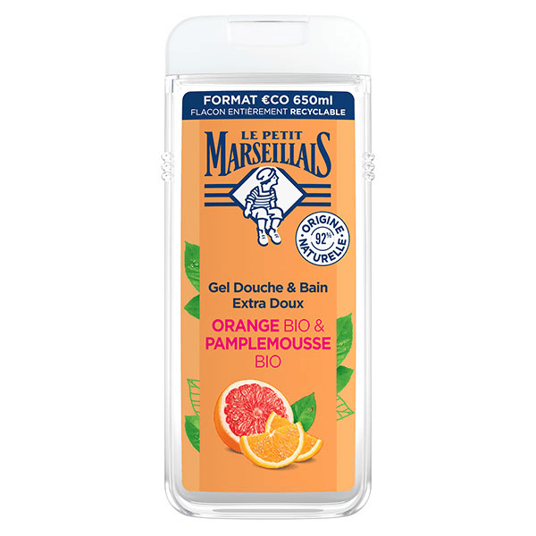 Gel Douche Orange & Pamplemousse 650ml