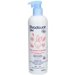 Gel lavant surgras sans parfum certifié bio - Flacon pompe 500ml