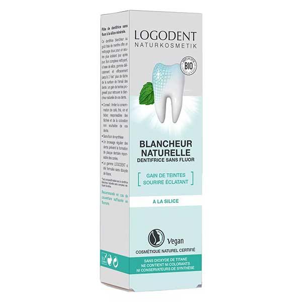 Pâte dentifrice Blancheur Naturelle sans fluor 75ml