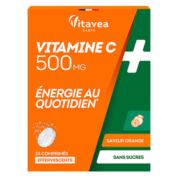 Vitamine C 500mg Energie au quotidien 24 comprimés effervescents