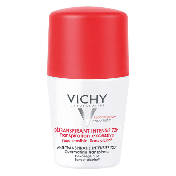 Détranspirant Intensif 72H Protège & Régule Hypoallergénique bille - 50 ml