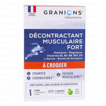 Décontractant musculaire fort 2x15 comprimés à croquer