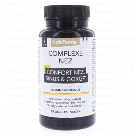 NAT&FORM Complexe Nez Sinus & Gorge x28 gélules
