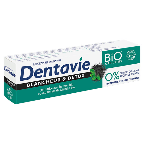 Dentifrice Blancheur et Détox Bio 75ml
