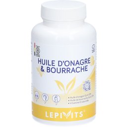 Lepivits Huile d’Onagre & Bourrache GLA 10 % et 20 %