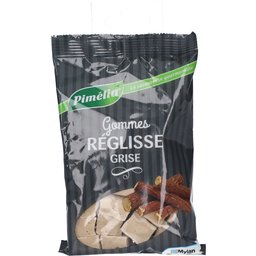 Pimélia Gommes Réglisse Grise 100g