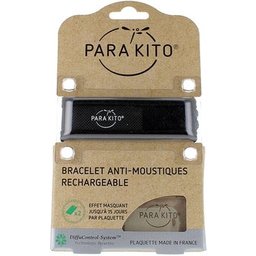 Bracelet Anti Moustiques Noir 1ut