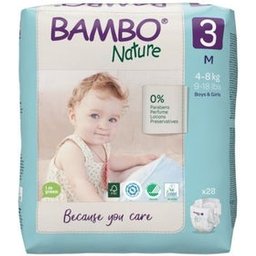 Couches Taille 3 M 4-8kg 28uts