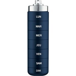 Pilulier Metal Bleu Marine 1ut