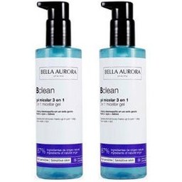 Bclean Gel Micellaire 3 en 1 Peau Sensible 2x200ml