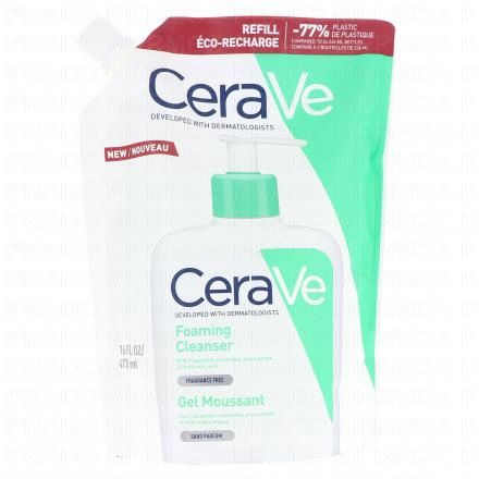 Gel moussant peaux normales à grasses eco recharge 473ml