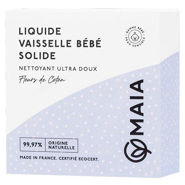Savon Vaisselle Bébé Solide Fleur de Coton Bio 100g