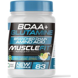 Glutamina + BCAAs Sabor Limón 500g