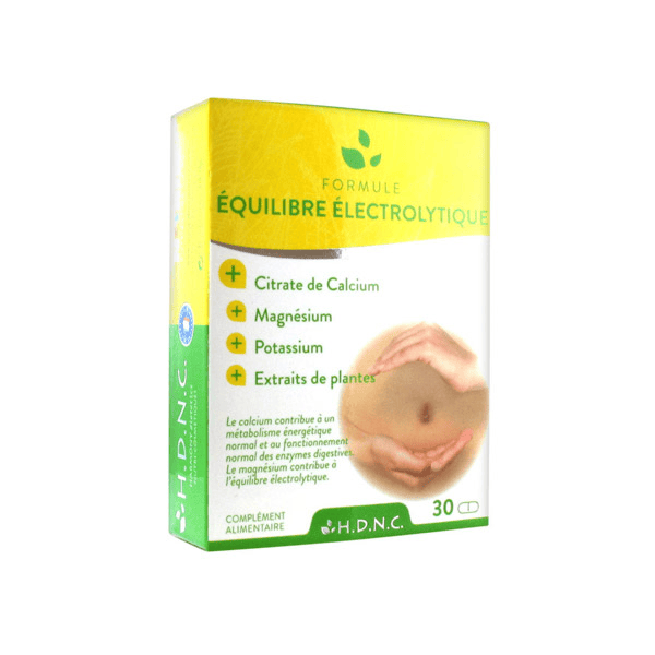 Formule Équilibre Électrolytique 30 comprimés