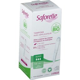 Coton Protect Tampons Super Avec Applicateur Bio X14 Pices