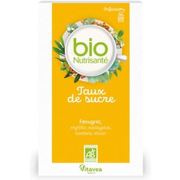 Nutrisanté Infusion Bio Taux de sucre