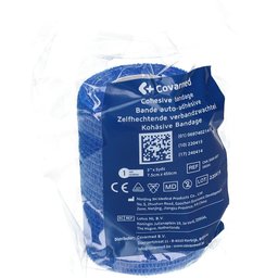 Bande Cohésive 7.5 cm x 4.5 m Bleu