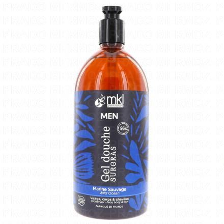 Men - Gel douche surgras marine sauvage 1l