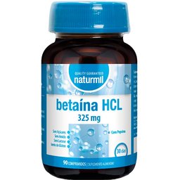 Betaína HCL 325mg 90comp