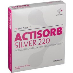 Actisorb® Silver 220 10,5 x 10,5 cm