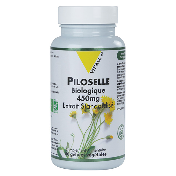 Piloselle 450mg Bio 60 gélules végétales