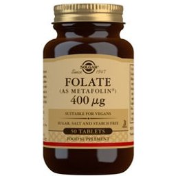 Folate (en tant que Metafolin®) 400μg 50caps