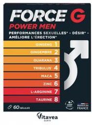 Force G Power Men 60 Gélules - Boîte 60 gélules