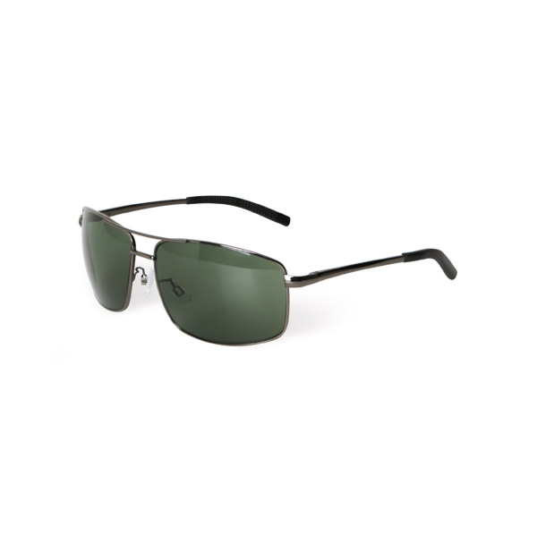 Homme Lunettes de Soleil Flex Metal Argenté