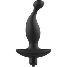 Masseur Anal avec Vibration Noir 1ut