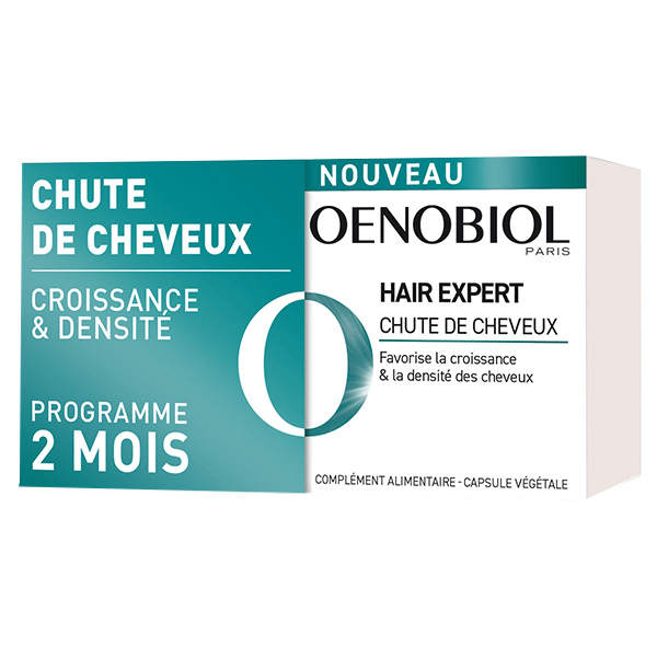 Cheveux Hair Expert Chute de Cheveux Lot de 2 x 60 capsules