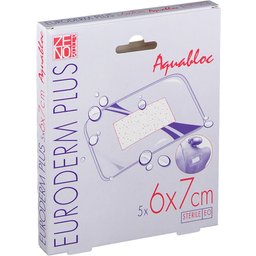 Euroderm Plus Pansement Waterproof Stérile 6x7cm