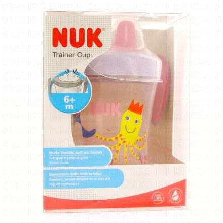 Trainer cup - Tasse d'apprentissage +6mois 230ml rose