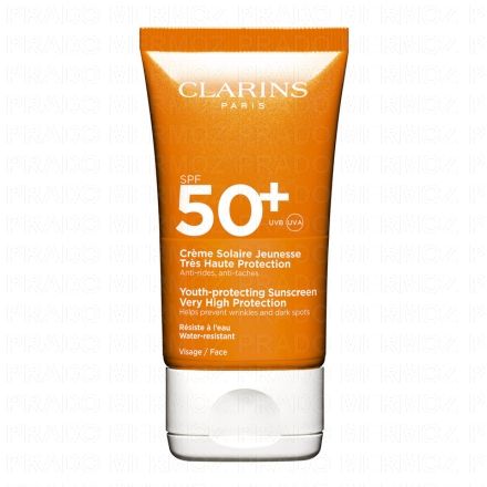 Crème Solaire Jeunesse Visage SPF50+ 50ml