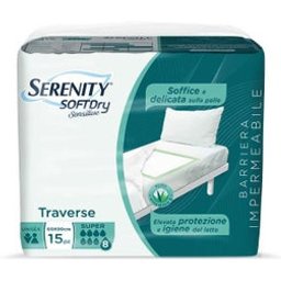 Trav Soft Dry Sensitive Housse 80x180 15uts