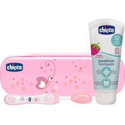 Ensemble dentaire rose 6M-36M