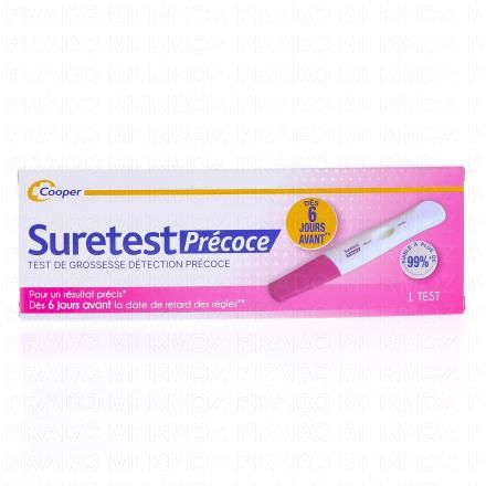 SURETEST Test de Grossesse Précoce