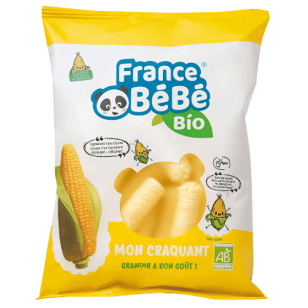 Mon Craquant Maïs Nature +7m Bio 20g
