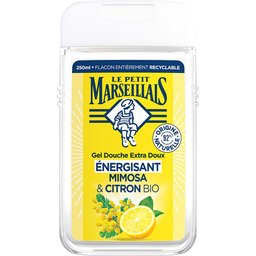 Gel Douche Extra Doux Énergisant Mimosa & Citron BIO